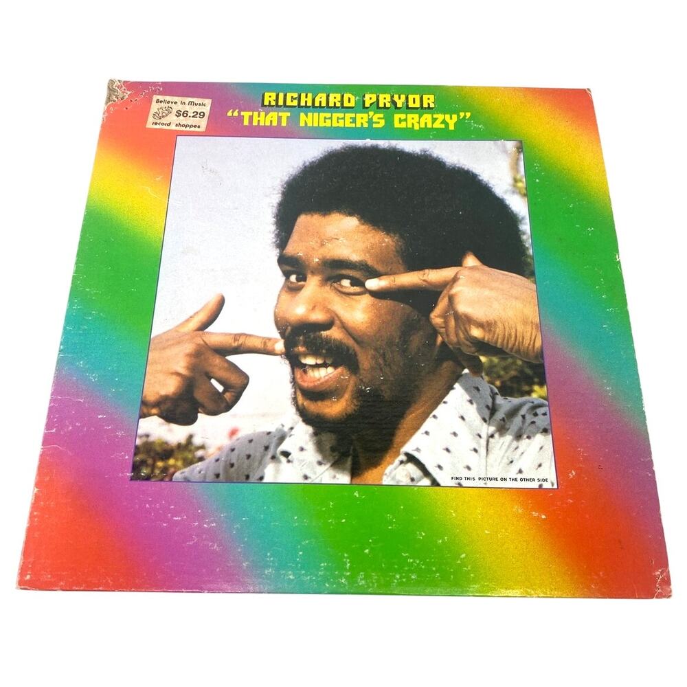 Vintage 1974 Richard Pryor That Ns Crazy LP Comedy Vinyl Record MS 2241 Reprise
